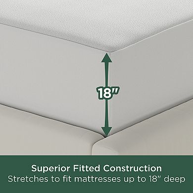 AllerEase Waterproof Soft Mattress Protector