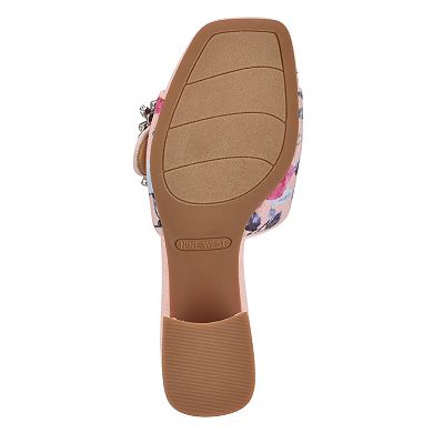 Nine West Geanila Block Heel Women's Dress Sandals