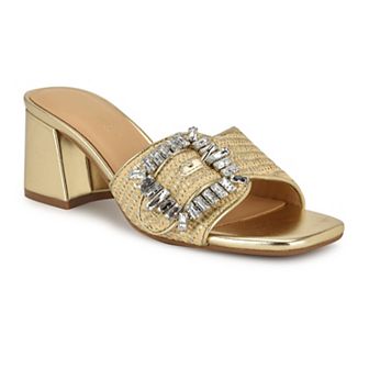 Nine West Geanila Block Heel Women's Dress Sandals