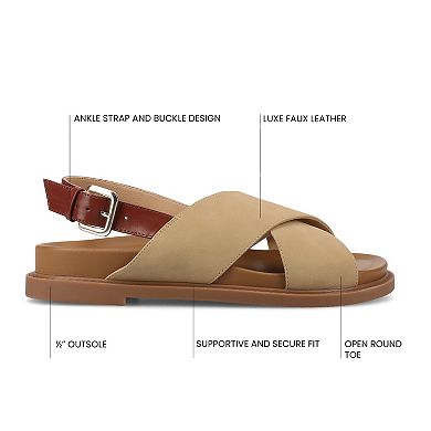 Journee Collection Marinna Women's Flat Sandals