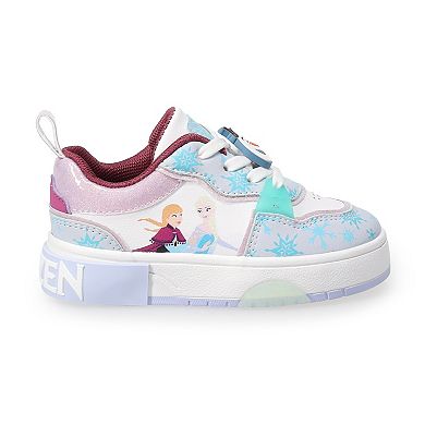 Frozen Court Toddler Girls Lace-Up Sneakers