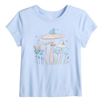 Girls 6-20 SO® Short Sleeve Graphic Baby Tee in Regular & Plus Size