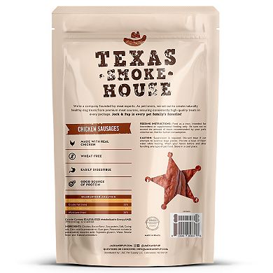 Jack & Pup Smokehouse Chicken Sausages - 10 oz.