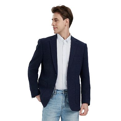 Men's Bespoke Slub Knit Blazer
