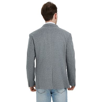 Men's Bespoke Textured Knit Suit Jacket