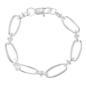 City Luxe Waterproof Silver Tone Bracelet