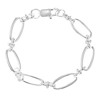 City Luxe Waterproof Silver Tone Bracelet