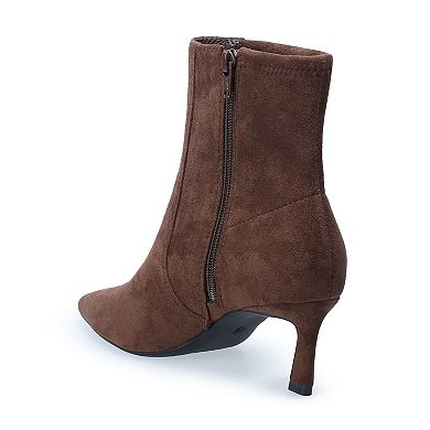 Apt. 9® Ingot Women's Suede Kitten Heel Ankle Boots