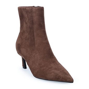 Apt. 9® Ingot Women's Suede Kitten Heel Ankle Boots