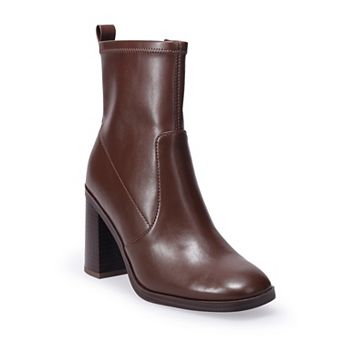 LC Lauren Conrad Zamino Women's Stretch Heeled Boot