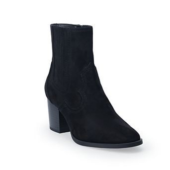 LC Lauren Conrad Philliss Women's Finger Gore Western Boots