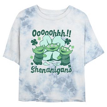 Disney / Pixar's Toy Story Aliens Ooooohhh Shenanigans Juniors' Cropped Graphic Tee