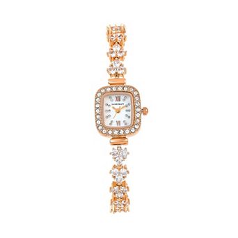 Danecraft Women's Gold Plated Square Watch