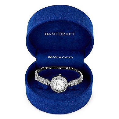 Danecraft Women's Gold Plated Geometric Watch