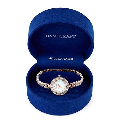 Danecraft Women's Gold Plated Round Watch