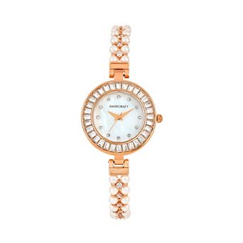 Danecraft Women's Gold Plated Round Watch