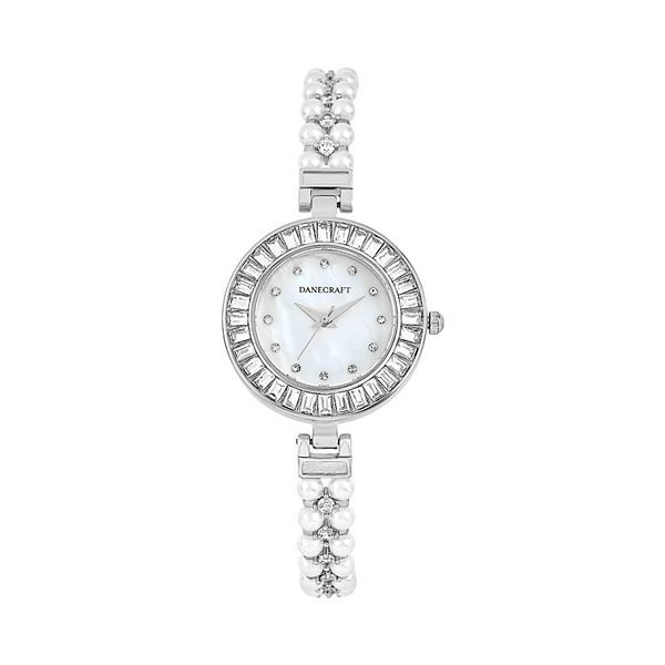 Danecraft Women's Gold Plated Round Watch - Rose Gold Tone