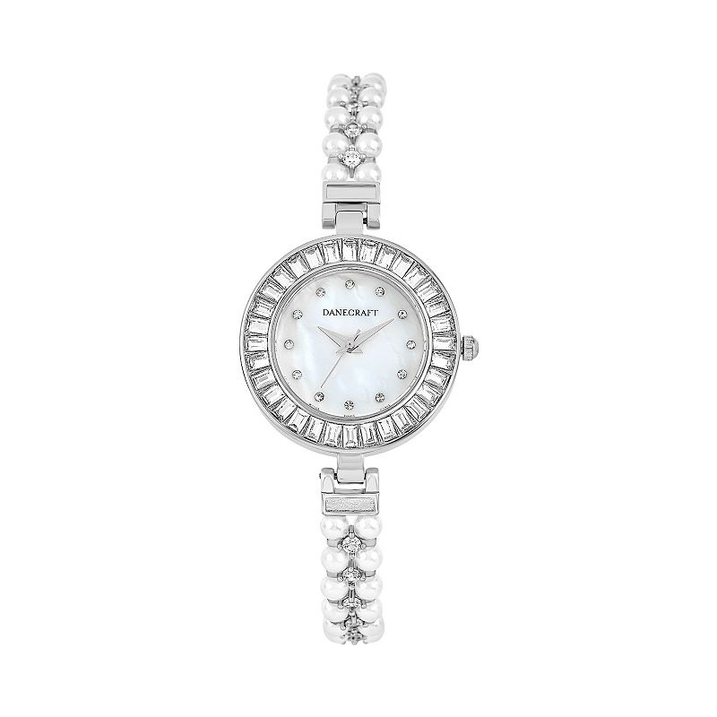 Danecraft Women's Gold Plated Round Watch, Size: 20MM, Rose Gold Tone