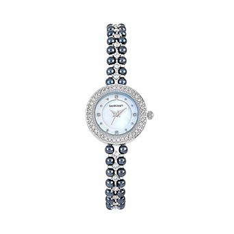 Danecraft Women's Gold Plated Circle Watch