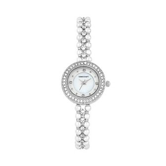 Danecraft Women's Gold Plated Circle Watch