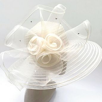 Women's Bellisima Sheer Wide-Brim Hat