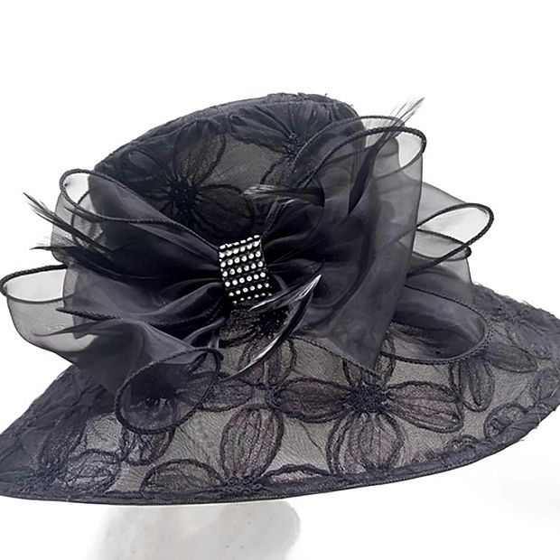 Bellisima Collection Hat Bellisima Sheer Edge Wide Brim Hat | Belk main image 3