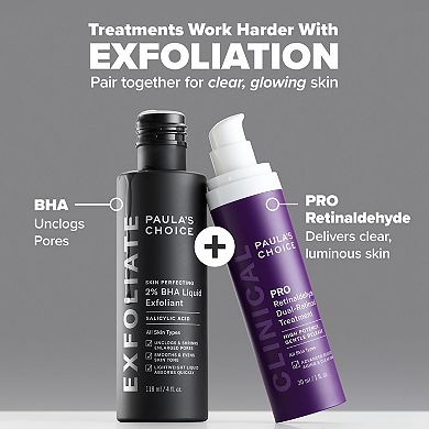 Clinical PRO Retinaldehyde Dual-Retinoid Treatment for Clear, Luminous Skin