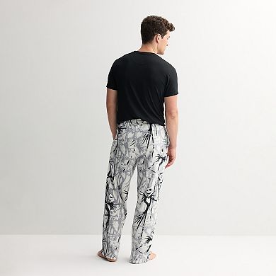 Men's Disney's Nightmare Before Christmas Jack Stretch Poses Pajama Pants