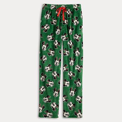 Men's Disney's Mickey Mouse Antler Pajama Pants