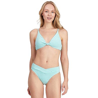 Juniors' Cyn & Luca V-Front Hip Minimizer Bikini Bottoms