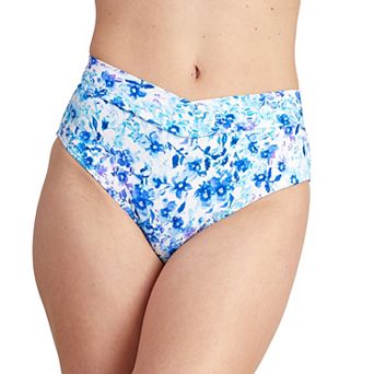 Juniors' Cyn & Luca Mystic Veronica V-Front Bikini Bottoms