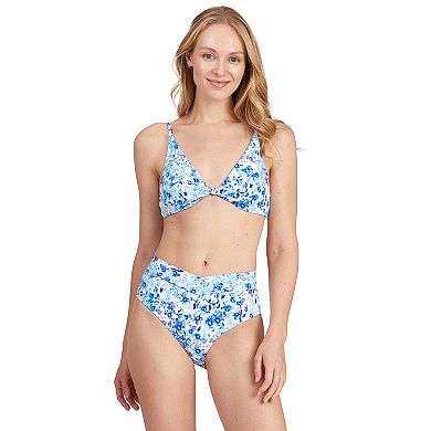 Juniors' Cyn & Luca Mystic Veronica V-Front Bikini Bottoms