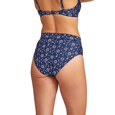 Juniors' Cyn & Luca Celestial Veronica V-Front Hip Minimizer Bikini Bottoms