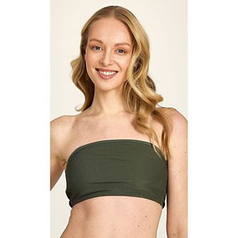 Juniors' Cyn & Luca Ribbed Tube Swim Top