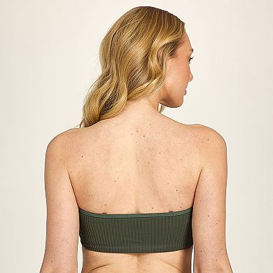 Juniors' Cyn & Luca Ribbed Tube Swim Top