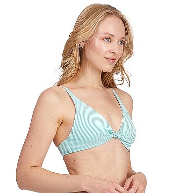 Juniors' Cyn & Luca Pintuck Rosie Bikini Top