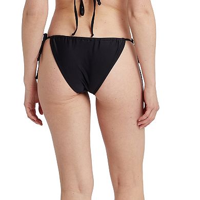 Juniors' Cyn & Luca Solid Layla String Bikini Bottoms