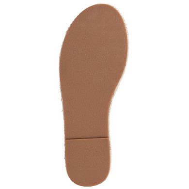 Journee Women's Tresah Double Strap Espadrille Sandals