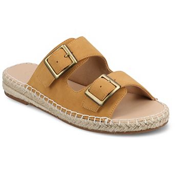 Journee Women's Tresah Double Strap Espadrille Sandals