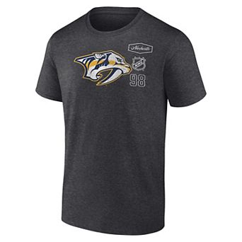 Men's Fanatics Nashville Predators NHL Origin Heritage Logo Tee