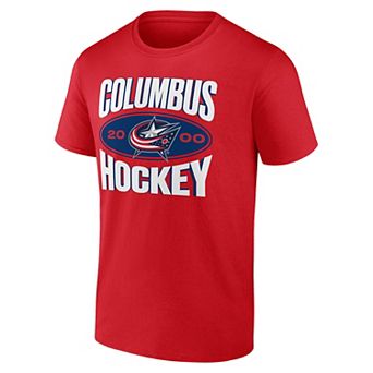 Men's Fanatics Columbus Blue Jackets Alt Logo Graphic Tee