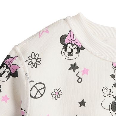 Toddler & Girls 4-12 Jumping Beans® Disney's Minnie Mouse Sensory Adaptive Crew Pullover