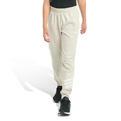 Boys 8-20 adidas Elastic Waistband 3-Stripe Joggers