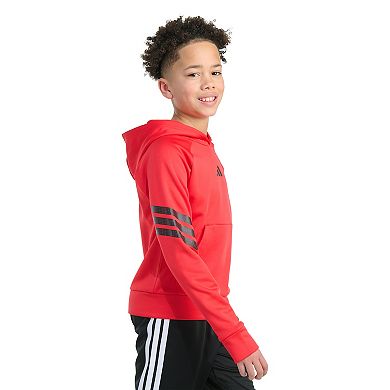 Boys adidas Long Sleeve Polyester Pullover Hoodie