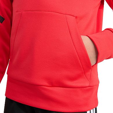 Boys adidas Long Sleeve Polyester Pullover Hoodie