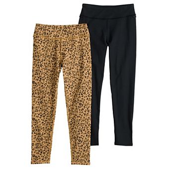 Girls 7-16 SO® 2-Pack High Rise Leggings