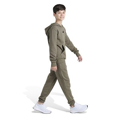 Boys adidas 2-Pc. Long Sleeve Pullover Hoodie & Joggers Fleece Set