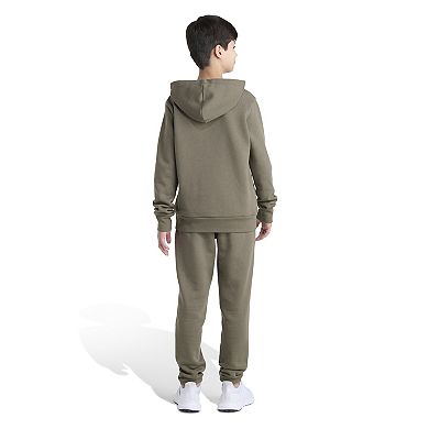 Boys adidas 2-Pc. Long Sleeve Pullover Hoodie & Joggers Fleece Set
