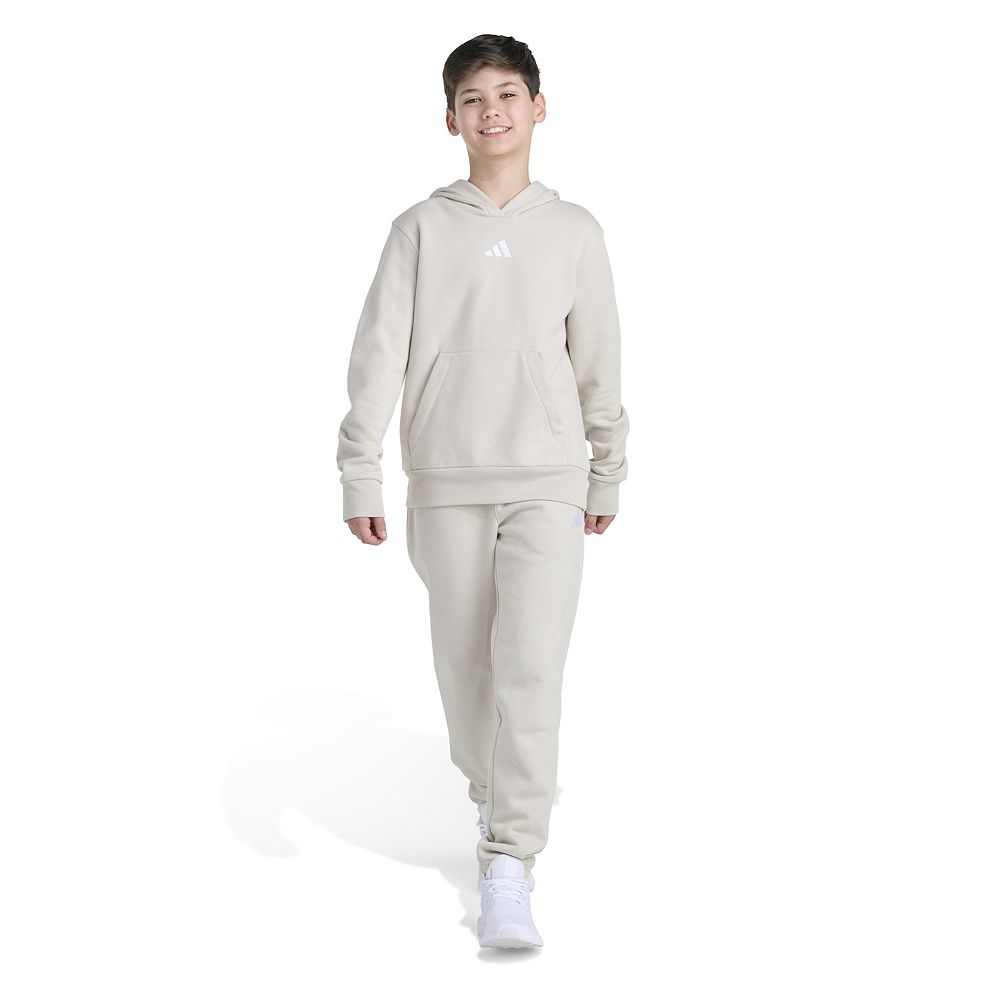 Boys 8-20 adidas 2-Pc. Long Sleeve Pullover Hoodie & Joggers