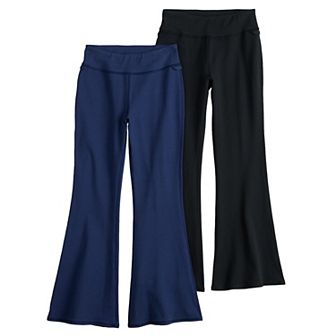 Girls 7-16 SO® 2-Pack High Rise Flare Leggings